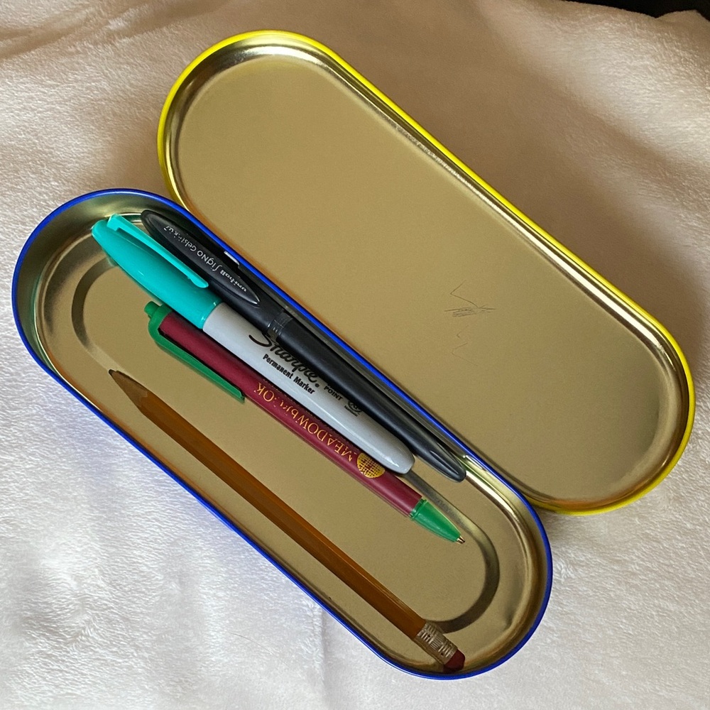 Popsicle; The Original Brand Tin Pencil Box - Picture 2 of 8